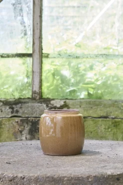 Berit, mustard ø12 cm