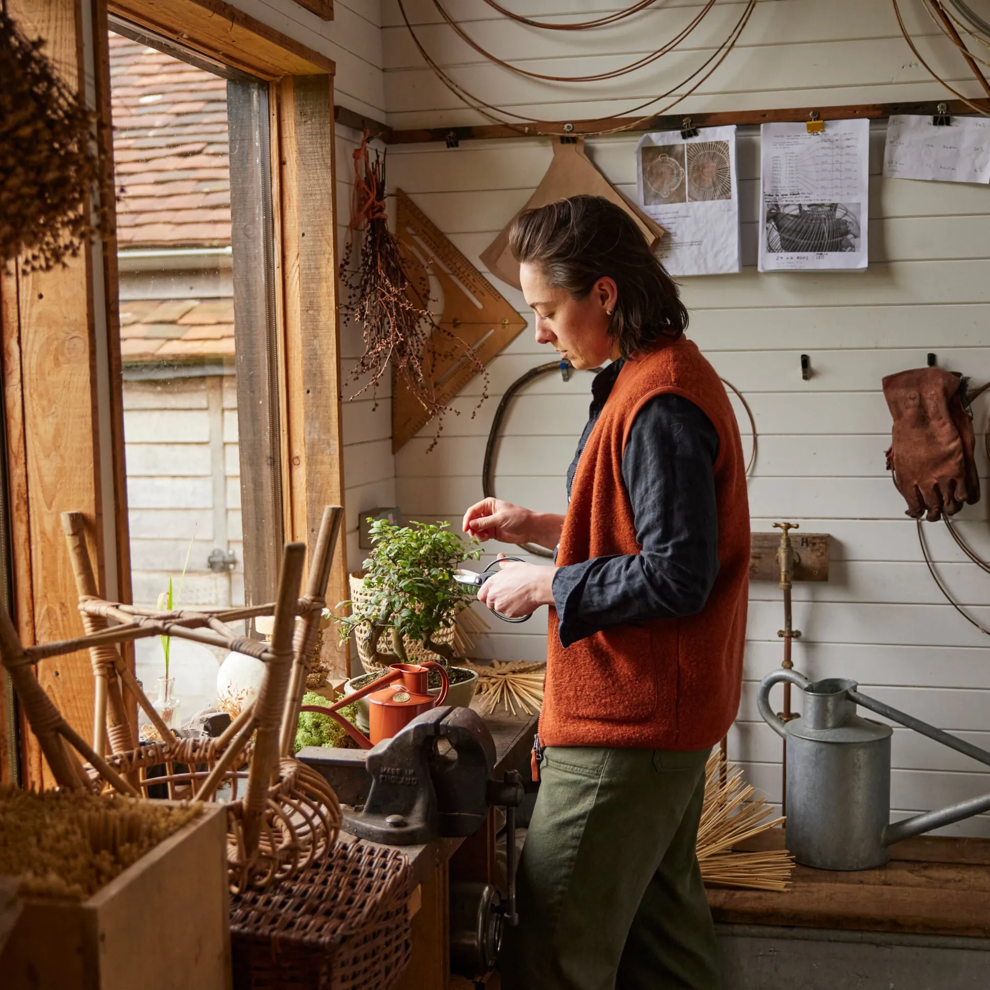 HAWS Vandkande, terracotta orange, 0,5 L