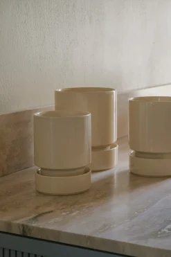 Hoff underskål, glaseret Sandstone