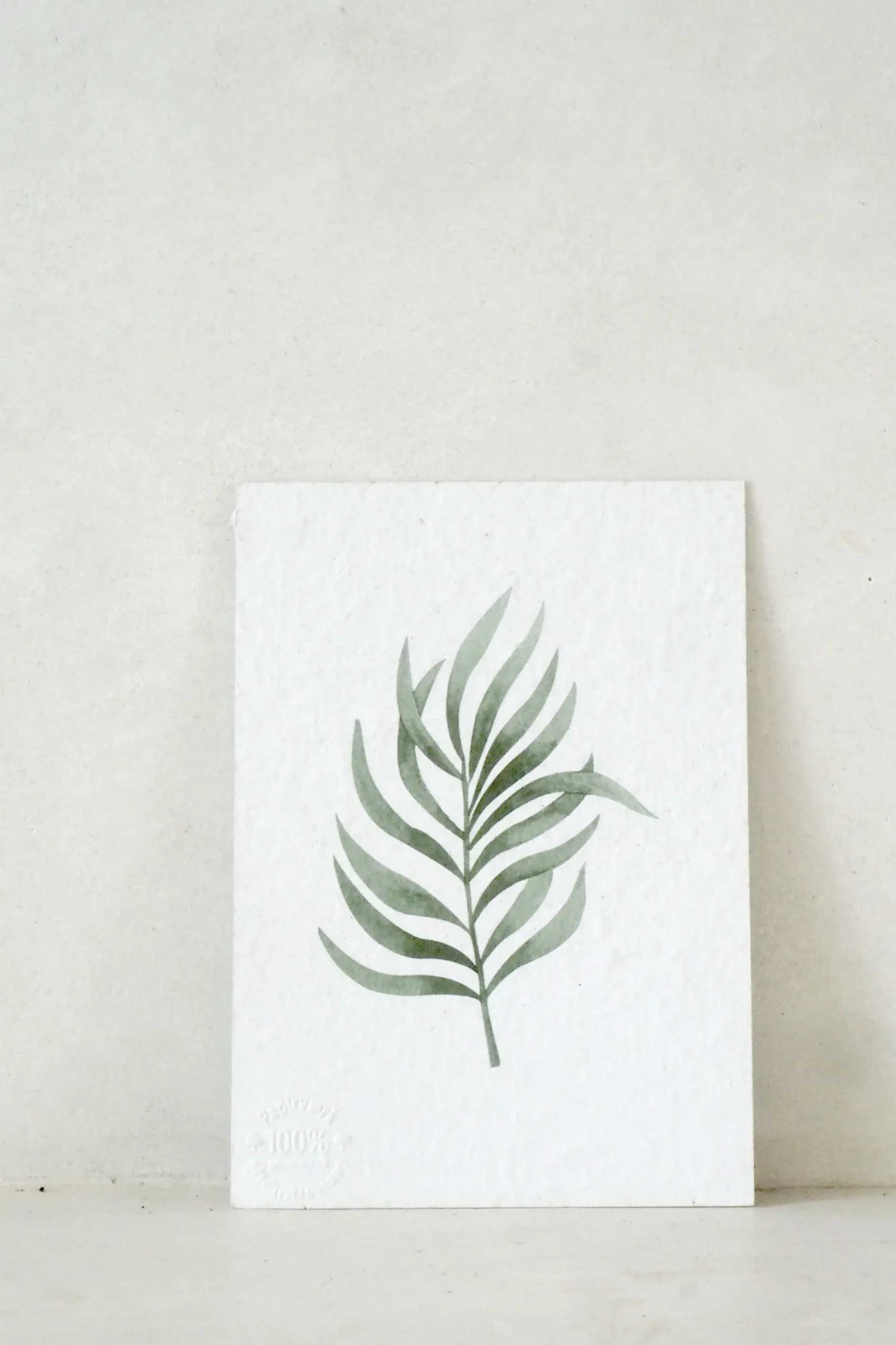 Kort - blad no. 1 - 100% genanvendt papir