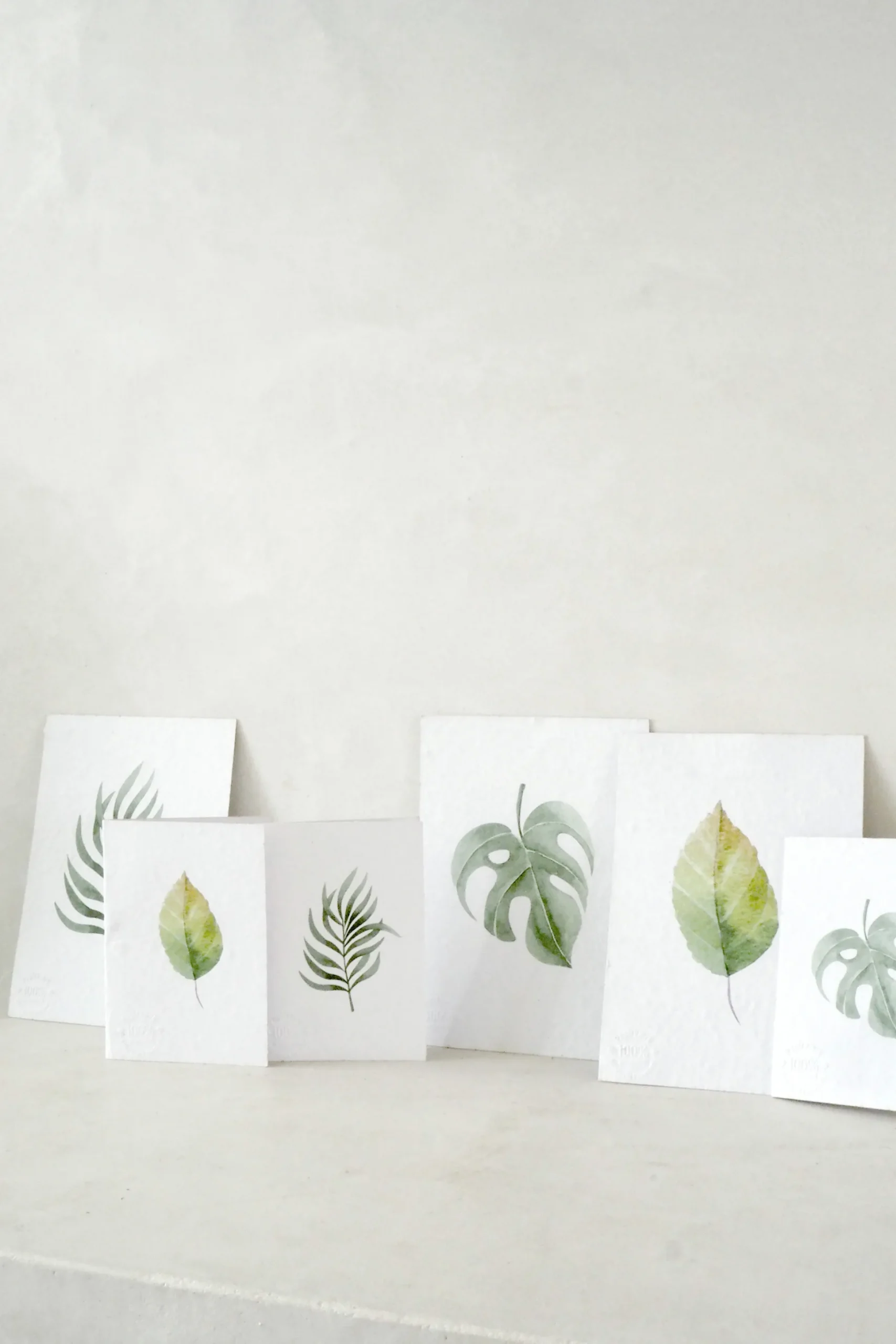 Kort - blad no. 1 - 100% genanvendt papir