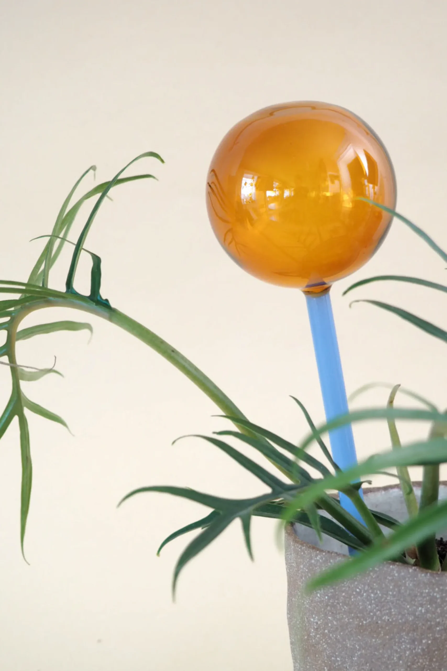 Selvvandingsglas - Amber/Blå